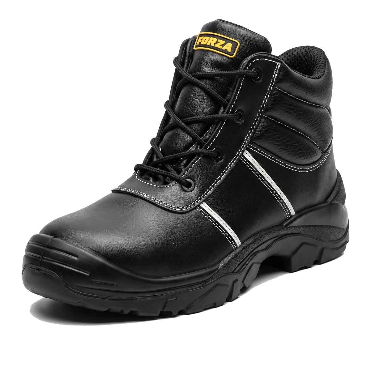 FORZA FZ003 — Bota de seguridad · caña media · con cordones, ángulo